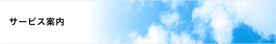 サービス案内